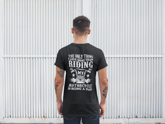 Ride & Raise – Biker Dad Pride Tee - Printhaven