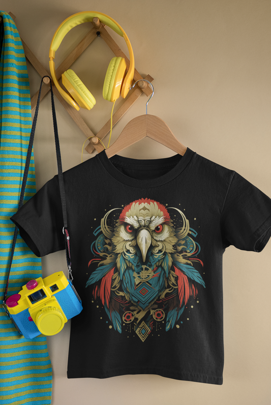 Tribal Spirit Owl – Geometric Jungle T-Shirt - Printhaven