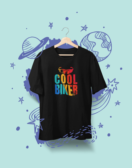 Cool Biker Graphic T-Shirt - Printhaven