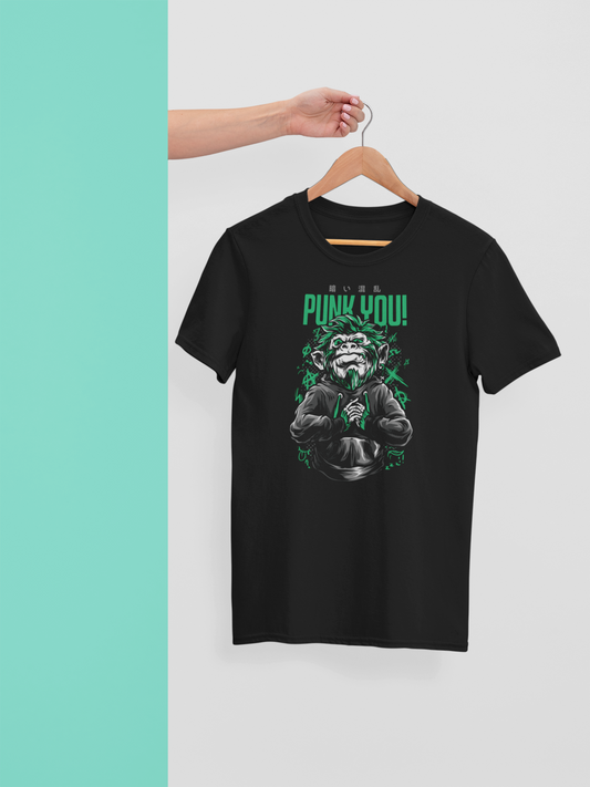 Punk Primate Graphic T-Shirt - Printhaven