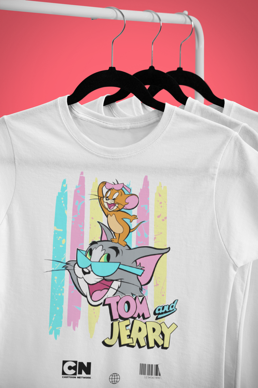 Retro Vibes: Tom & Jerry Cool Squad Tee