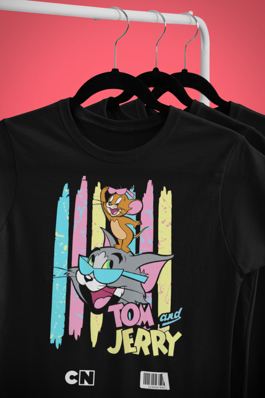 Retro Vibes: Tom & Jerry Cool Squad Tee