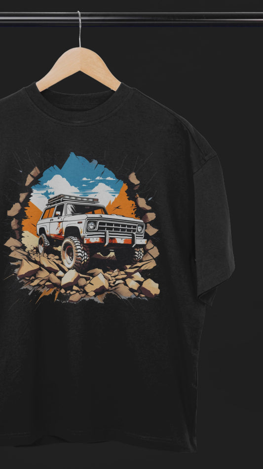 Off-Road Adventure T-Shirt Both side print