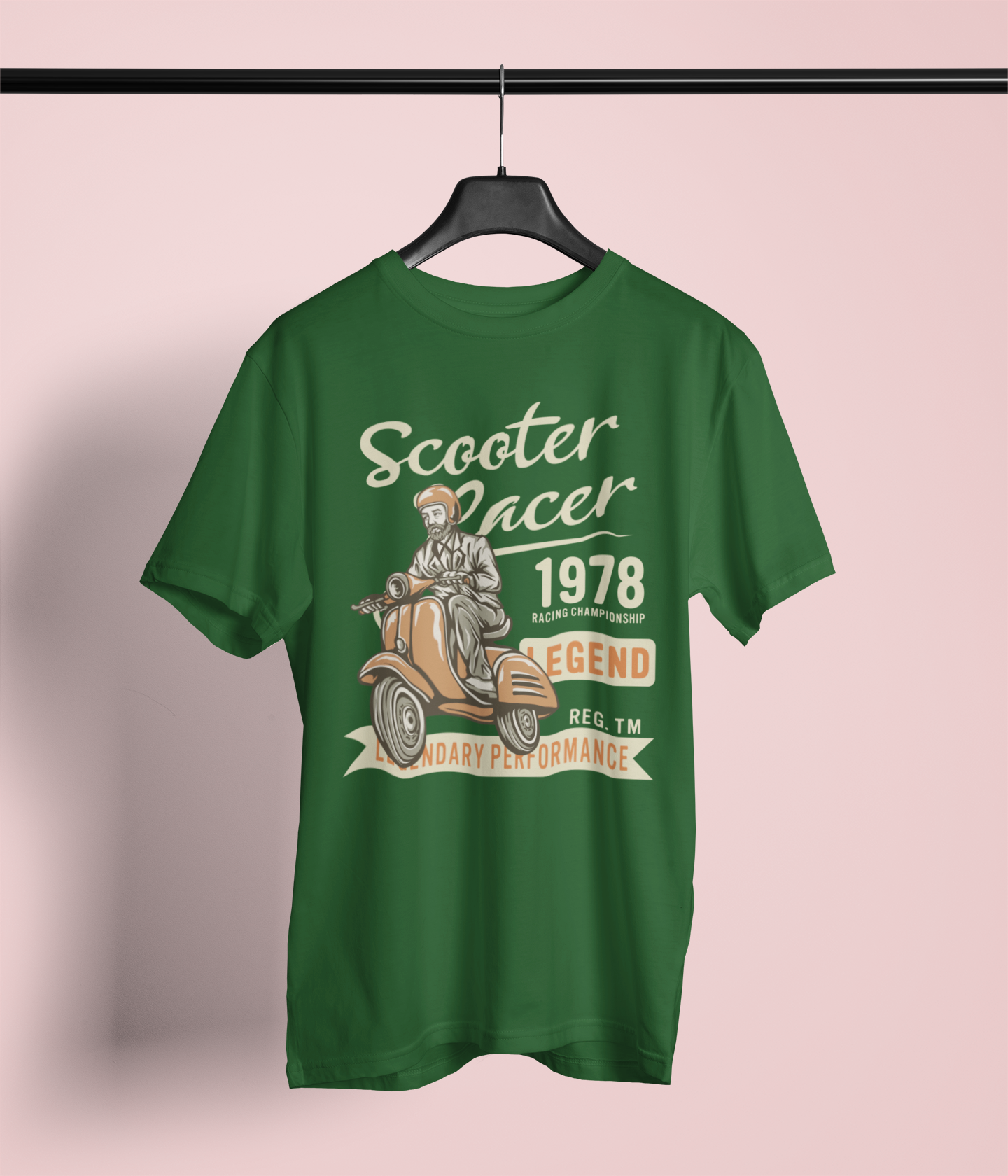 Scooter Racer 1978 – Vintage Champion Tee - Printhaven