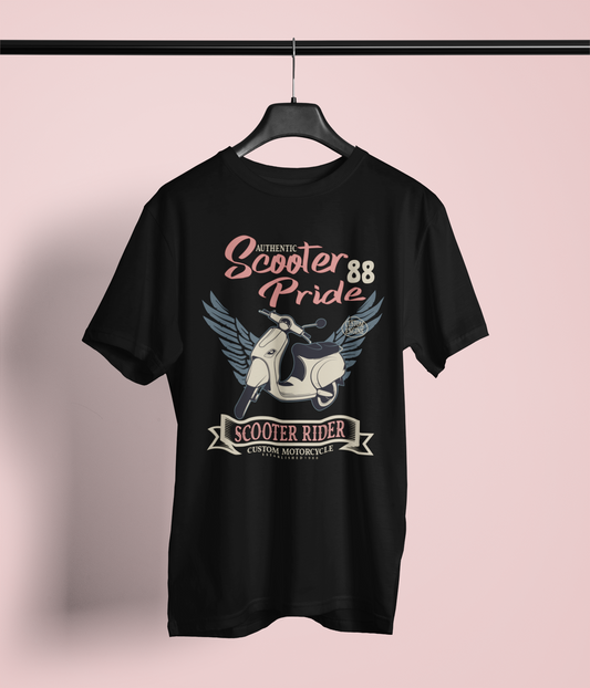 Scooter Pride – Vintage Rider Tee - Printhaven