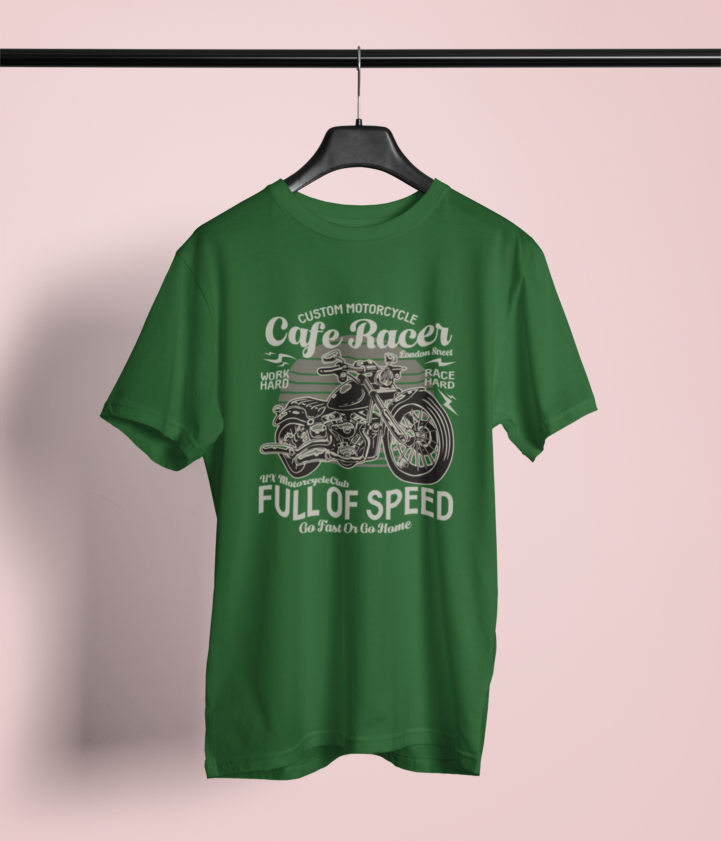 Cafe Racer – Full of Speed Tee - Printhaven