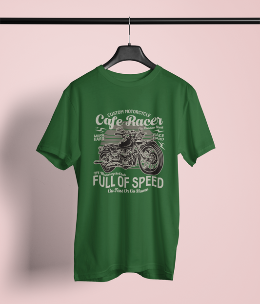 Cafe Racer – Full of Speed Tee - Printhaven