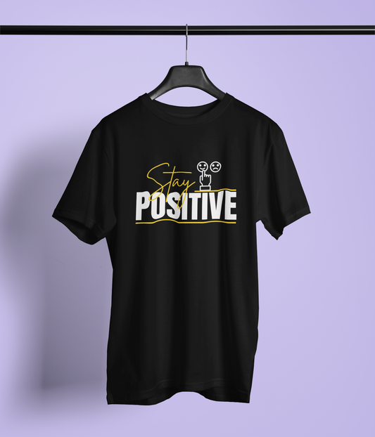 Stay Positive – Modern Motivation Tee - Printhaven
